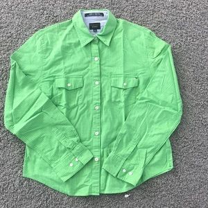 Tommy Girl Button Down Top